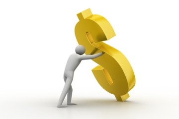 People with dollar sign